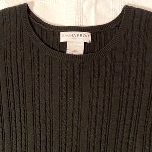 Great black sweater!